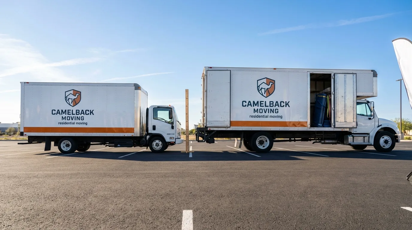 Moving truck size capacity guide in Santo Domingo Pueblo
